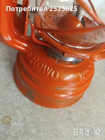 Малък германски газен фенер, снимка 4 - Къмпинг осветление - 54345667