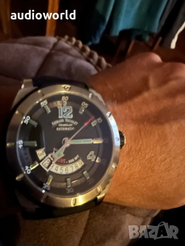 Armand Nikolet, 44mm, S05, AN 2846-10 automatic, снимка 9 - Мъжки - 53929131