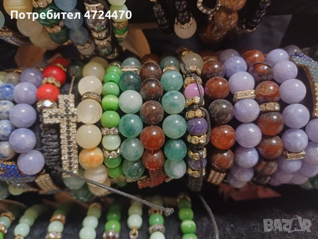 Ръчно изработени гривни със специални камъни ✨, снимка 2 - Гривни - 53293956