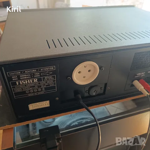 Триглав касетен дек Fisher_CR-5150 с оригинално дистанционно, снимка 15 - Декове - 56138170