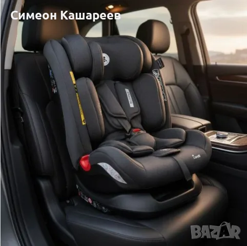 Детско столче за кола Lorelli черно, снимка 2 - Столчета за кола и колело - 56412894