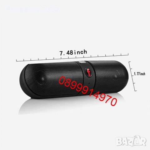 Безжична Bluetooth колонка Pill XL Speaker, Wireless with USB/TF, снимка 5 - Bluetooth тонколони - 38883069