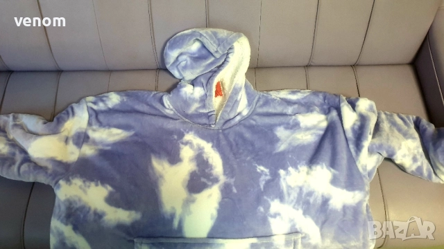 Оригинално Oodie Purple Tie-Dye унисекс