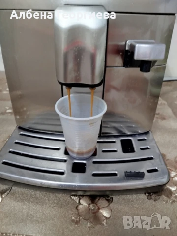 Кафе машина Saeco Intelia EVO One touch Cappuccino HD 8753, снимка 3 - Кафемашини - 51405201