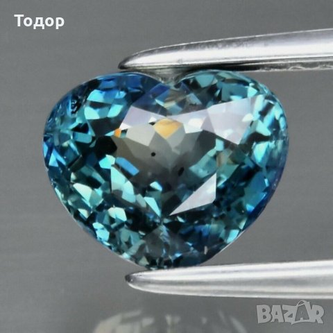 Сапфир със сертификат 1.56 карата