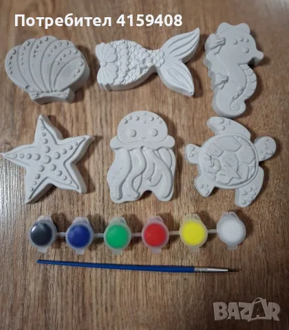 Гипсови фигурки за оцветяване, снимка 9 - Рисуване и оцветяване - 47154646