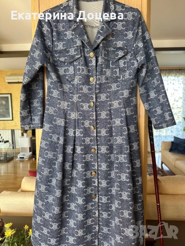 Дънкова рокля памук, снимка 4 - Рокли - 51728128