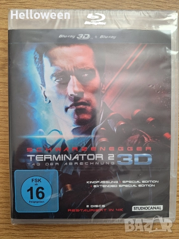 Чисто нови блу рей колекции - Rocky 1-6, Robert Langdon -3 movie и Terminator 2 Blu-Ray + 3D , снимка 13 - Blu-Ray филми - 52750373
