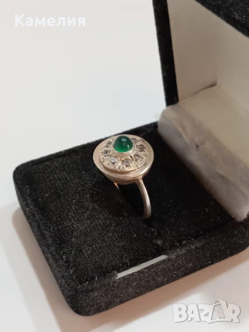 Руско сребро , снимка 10 - Пръстени - 51316595