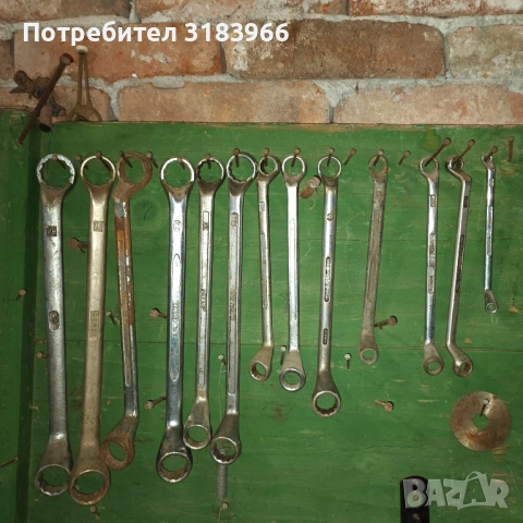 голям лот инструменти лули13 броя от № 6 до № 32 , снимка 2 - Ключове - 53916348