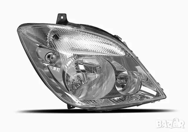 Фар Ayfar за Mercedes Sprinter W906 2007–2014 – с мотор за регулиране – ляв/десен, снимка 3 - Аксесоари и консумативи - 55870548