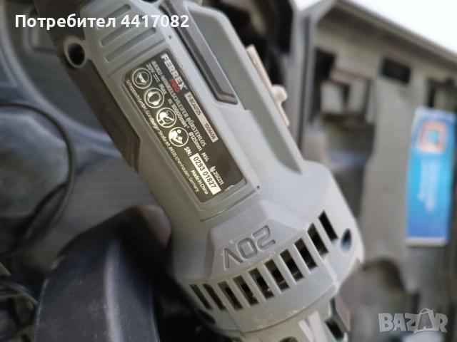 FERREX безчетков ъглошлайф, снимка 4 - Други инструменти - 52143793