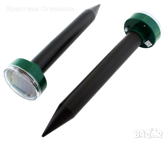 Соларен уред против къртици сляпо куче гризачи, мишки и плъхове, горски животни, снимка 3 - Други - 54098067