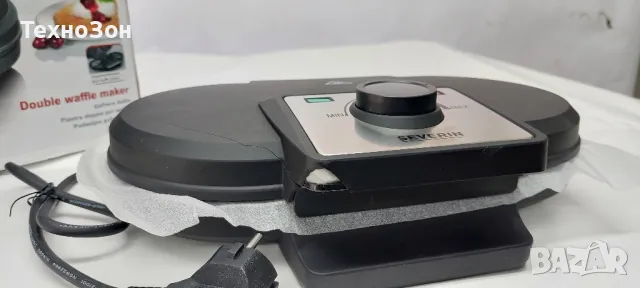 Двоен гофретник на Severin , снимка 2 - Гофретници - 50212436