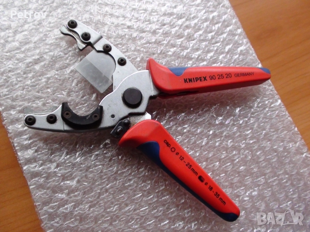 KNIPEX 90 25 20 - MADE IN GERMANY - ПРОФЕСИОНАЛНА, Маркова Ножица за PVC тръби и PVC материали !!!!!, снимка 2 - Клещи - 52269468