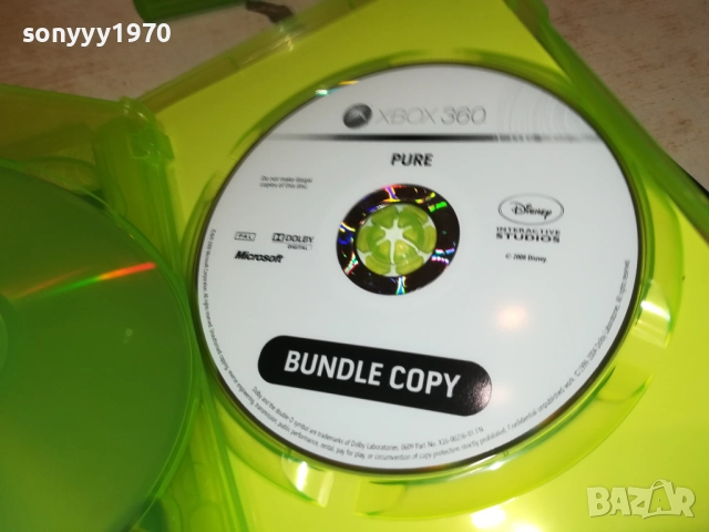 XBOX 360 X2 GAME PURE & BATMAN 0610251810, снимка 10 - Игри за Xbox - 51965178