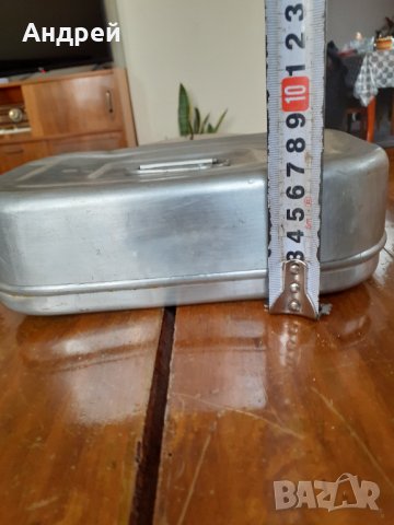 Стара медицинска алуминиева кутия #2, снимка 4 - Други ценни предмети - 31289646