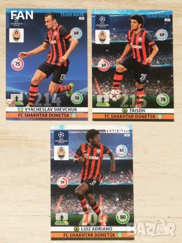 Комплект от 50 бр. футболни карти Панини /PANINI/ от Шампионска лига сезон 2014/15 Барселона, Шалке, снимка 12 - Фен артикули - 40022346