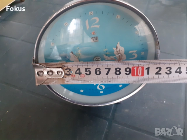 Стар китайски анимиран часовник будилник с рибки, снимка 6 - Антикварни и старинни предмети - 53285966