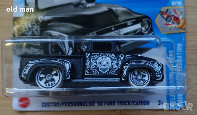 Hot Wheels Custom Personnalise '56 Ford Truck /Camion, снимка 2 - Колекции - 53306951