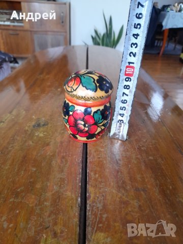 Стара дървена кутия Гъба, снимка 2 - Други ценни предмети - 40701192