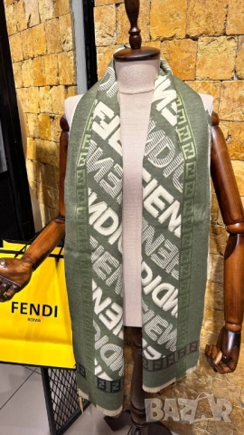 кашмирени шалове fendi , снимка 7 - Шалове - 52055482