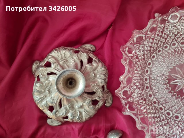 Продавам старинна жардиниера /фруктиера/, снимка 5 - Антикварни и старинни предмети - 42473365