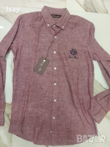 Мъжка риза ЛОРО ПИАНА, снимка 4 - Ризи - 53918901