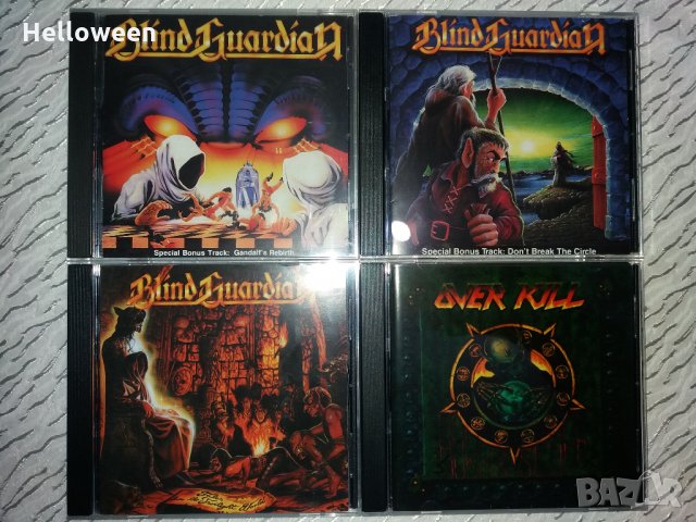 Оригинални дискове Metallica, Slayer, Testament, Overkill, снимка 2 - CD дискове - 28930994