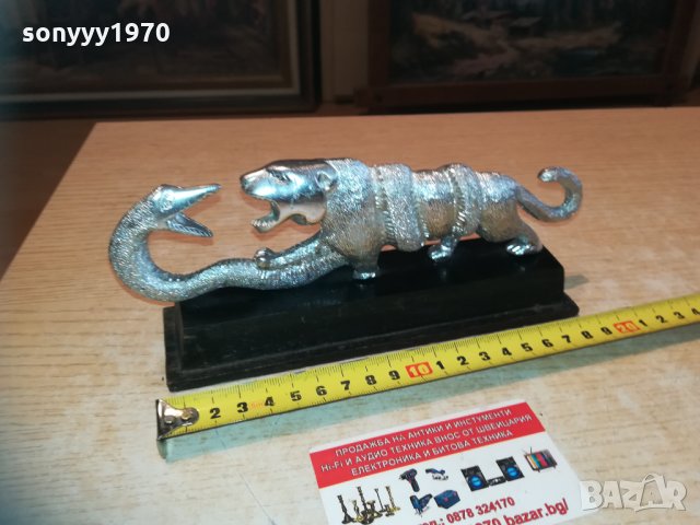 тигър и змия-внос швеицария 1103211249, снимка 2 - Антикварни и старинни предмети - 32119719