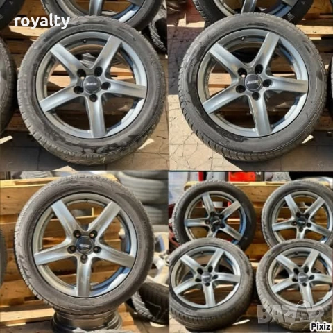 5х112 17 Лети Джанти Mercedes Audi A4 А3 Seat Skoda VW Golf Caddy Tiguan 5x112, снимка 5 - Аксесоари и консумативи - 52282305