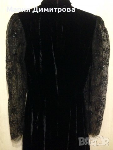 Маркова бляскава винтидж коктейлна рокля на Emanuel Ungaro, снимка 5 - Рокли - 39128723