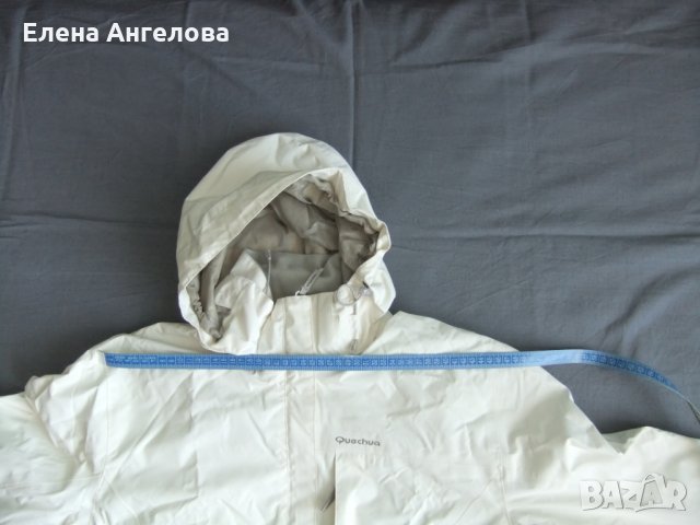Дамско яке QUECHUA цвят екрю, ново, снимка 12 - Якета - 32029197