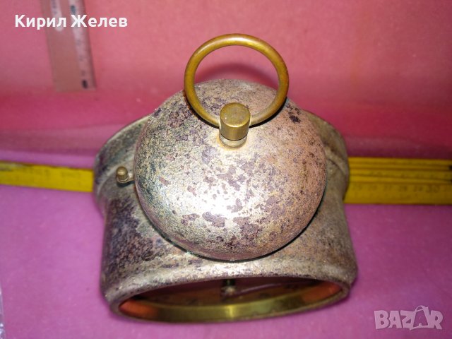 GUSTAV BECKER Гарантиран от ГАРО ВЪРТАНЕСЯН ШУМЕН МАГАЗИН РУБИН Стар БУДИЛНИК ЦАРСТВО БЪЛГАРИЯ 43684, снимка 13 - Антикварни и старинни предмети - 44464278