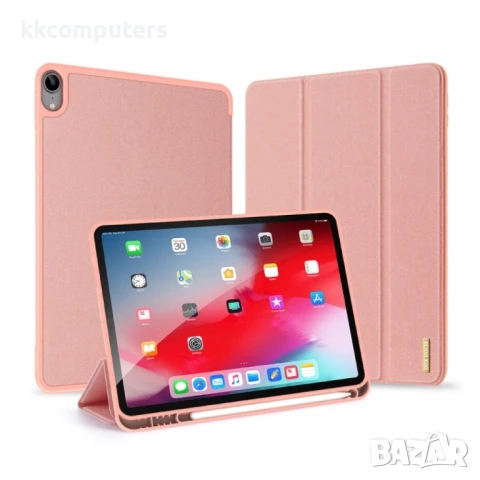 Apple iPad Air 11 2024 DUX DUCIS Кожен Калъф и Протектор, снимка 2 - Калъфи, кейсове - 51117904