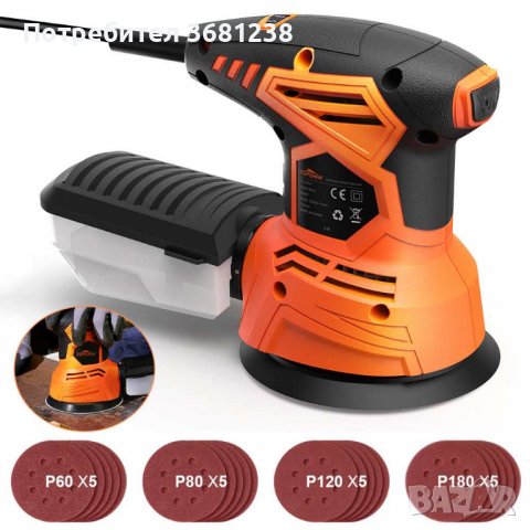 Ексцентършлайф TOPSHAK TS-SD4 240W 