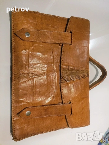 Чанта от 100% Крокодилска кожа., снимка 5 - Чанти - 53114302