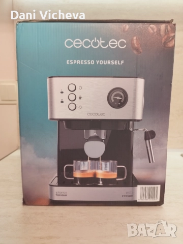 Кафемашина Cecotec CUMBIA Power Espresso 20, снимка 3 - Кафемашини - 52728260