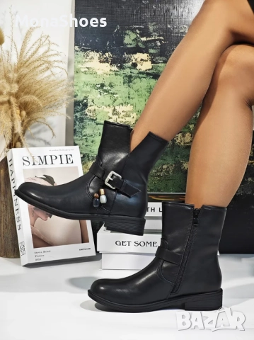 Дамски обувки код 5912, снимка 4 - Дамски боти - 51767236