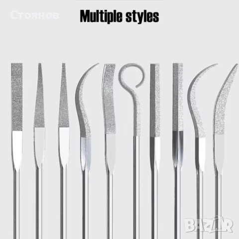 Намалени за празниците- Диамантени мини пили за метал- 150 мм, снимка 8 - Диамантени и режещи инструменти - 51660934