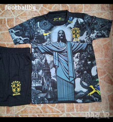 RONALDO 9 RONALDINHO 11 NEYMAR 10 детско юношески футболни екипи 💙⚽️ BRAZIL , снимка 3 - Футбол - 35658050