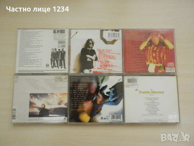 Chris de Burgh / U2 / Bon Jovi / Simply Red/ Freddie Mercury / Alanis Morisette, снимка 2 - CD дискове - 49124189