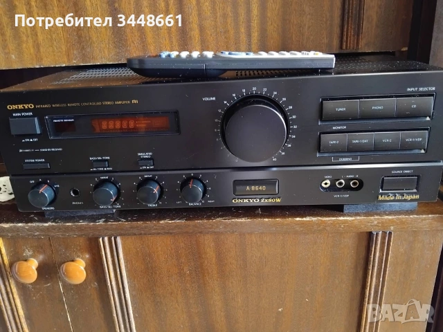 Продавам Onkyo A-8640, снимка 10 - Ресийвъри, усилватели, смесителни пултове - 53477167
