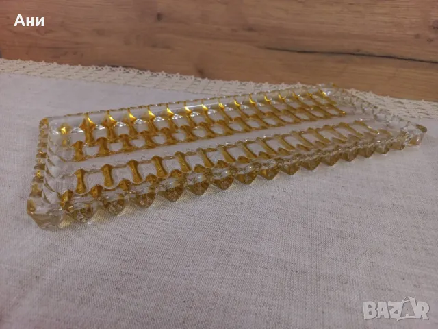 Кристално плато, снимка 5 - Чинии - 50329501