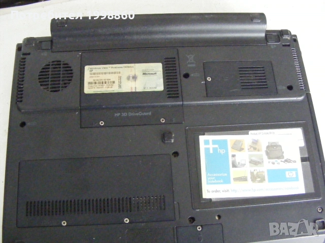 Работещ лаптоп за части HP Compaq 2510p, снимка 11 - Части за лаптопи - 54350887