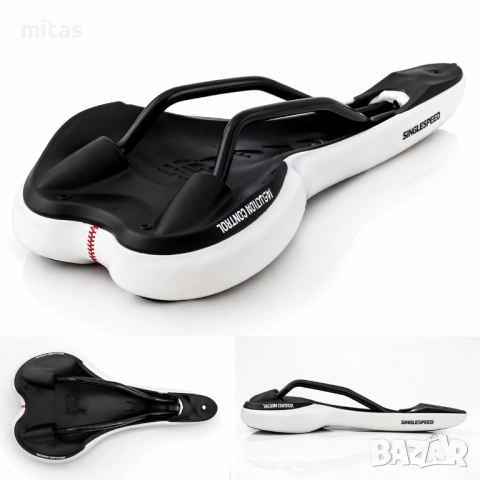 Седалка за велосипед Selle Monte Grappa Liberty, бяла, Made in Italy, снимка 8 - Аксесоари за велосипеди - 47369977