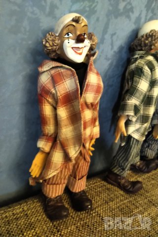 Редки керамични клоуни ръчна изработка , снимка 3 - Колекции - 34067215
