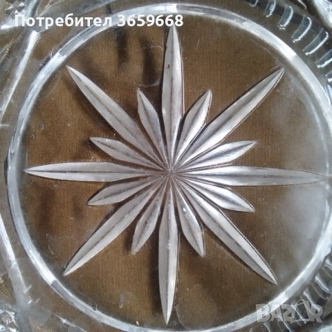 Стъклена купа от едно време, снимка 5 - Антикварни и старинни предмети - 40152169