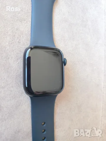 Apple Watch Series 9 41mm Midnight – като нов, без драскотини, снимка 4 - Смарт гривни - 56205886
