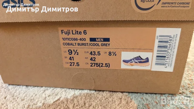 ASICS FUJI LITE 6, снимка 3 - Маратонки - 55896164